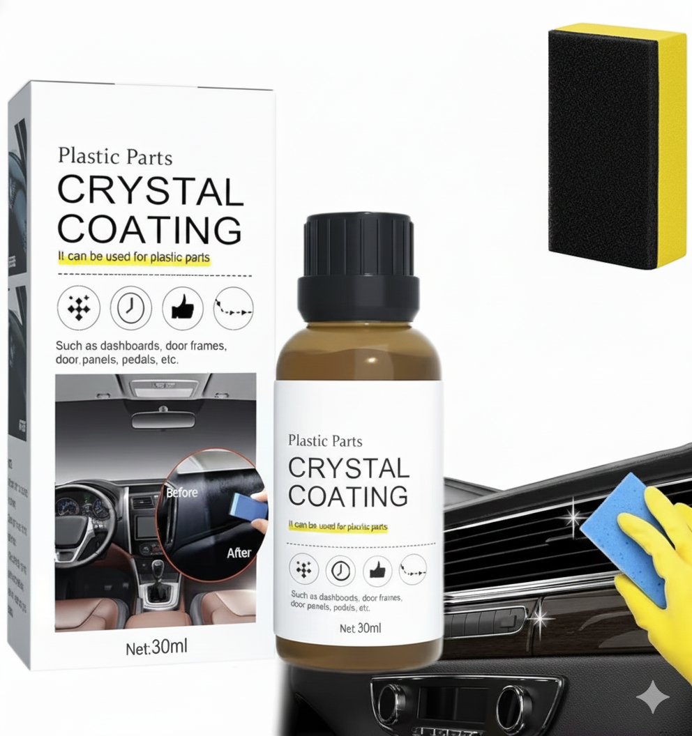 Crystal Coating for Car & Bike Plastics Parts